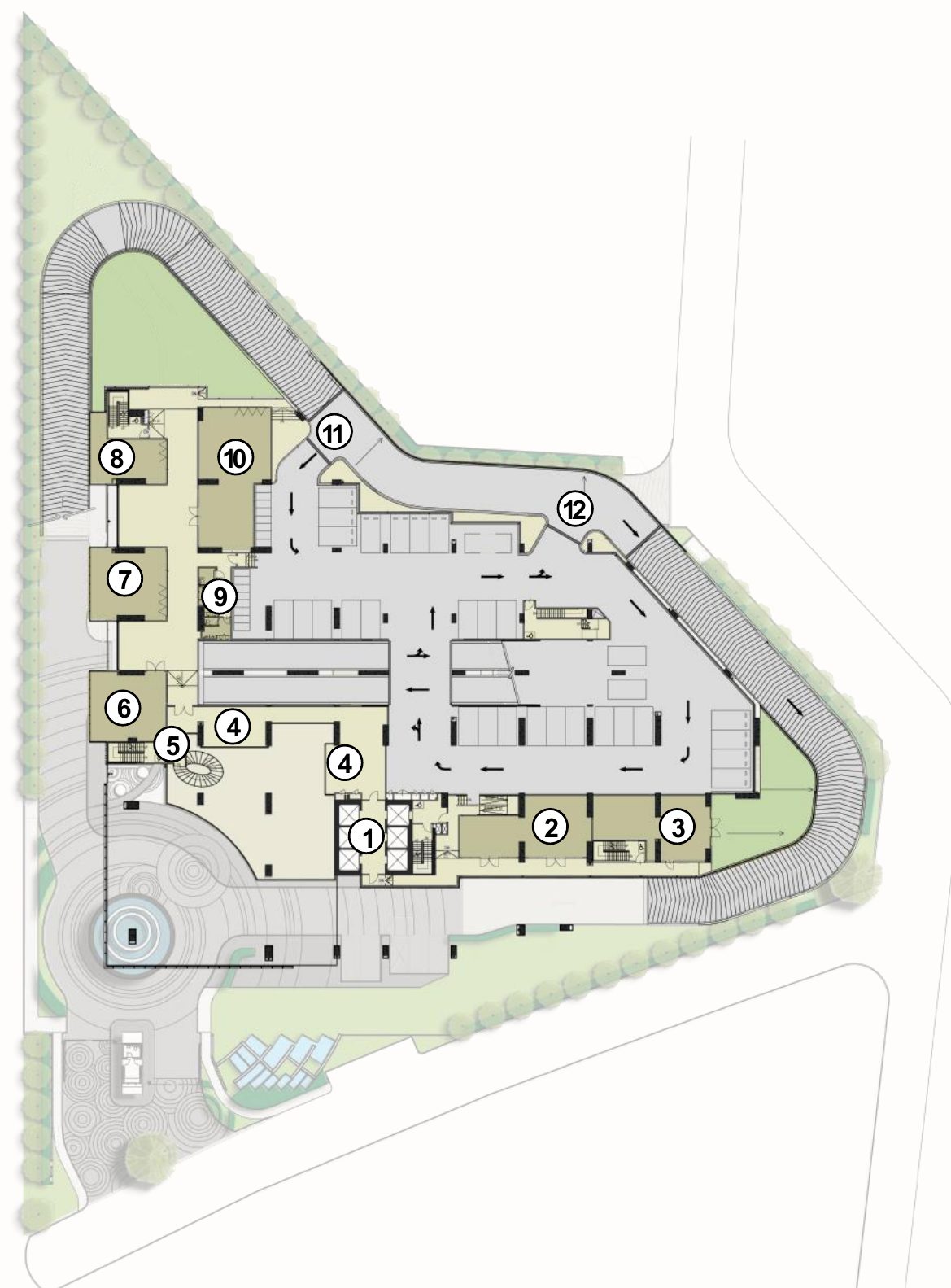 LUNAR Seputeh Level 2 facility plan showing management office, nursery, reading room, chill lounge and co-working space