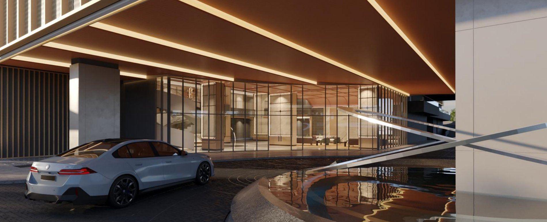 LUNAR Seputeh Level 1 drop-off area artist impression