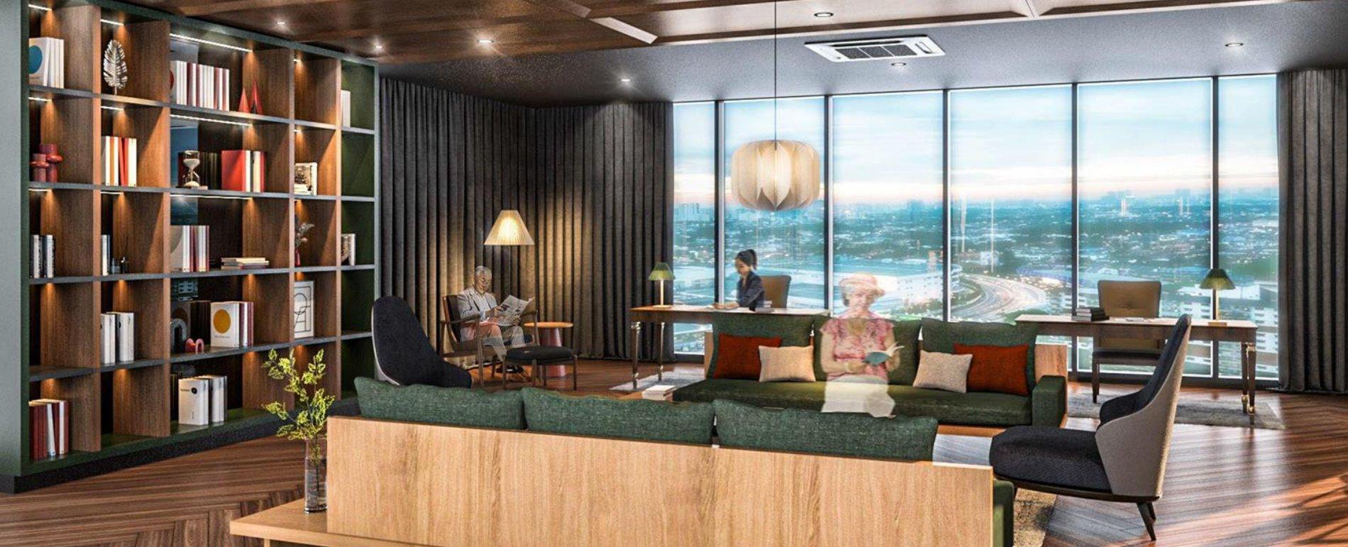 LUNAR Seputeh Reading Room artist impression
